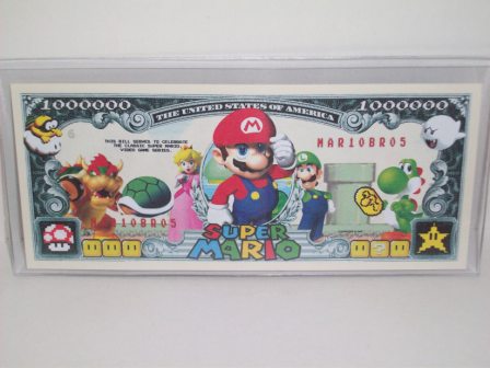 Super Mario Bros. One Million Dollar Bill (NEW)